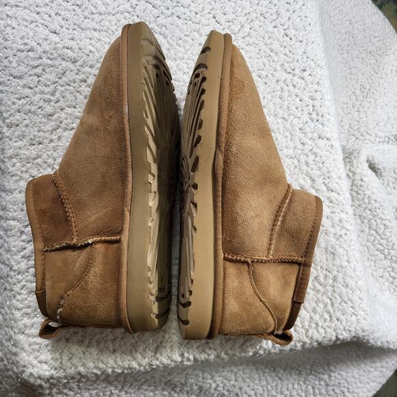 UGG Women's Classic Ultra Mini Chestnut size womens bootie size 8 - Picture 4 of 7